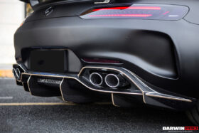 DarwinPRO 2017-2021 Mercedes Benz AMG GT| GTS Partial Carbon Fiber Rear Bumper with Diffuser DarwinPRO IMP Design - image 5