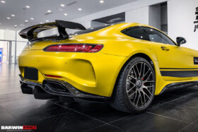 DarwinPRO 2017-2021 Mercedes Benz AMG GT| GTS Partial Carbon Fiber Rear Bumper with Diffuser DarwinPRO IMP Design - image 8