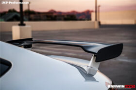 DarwinPRO 2015-2021 Mercedes Benz AMG GT & GTS & GTC Coupe Only IMP Carbon Fiber Trunk Spoiler Wing - image 8