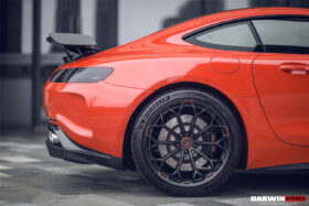 DarwinPRO 2015-2016 Mercedes Benz AMG GT | GTS Partial Carbon Fiber Rear Bumper with Diffuser DarwinPRO IMP Design - image 2
