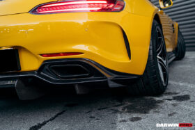 DarwinPRO 2015-2016 Mercedes Benz AMG GT | GTS Partial Carbon Fiber Rear Bumper with Diffuser DarwinPRO IMP Design - image 8