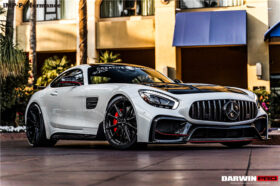 DarwinPRO 2015-2017 Mercedes Benz AMG GT | GTS Partial Carbon Fiber Front Bumper with Grille DarwinPRO IMP Design - image 9