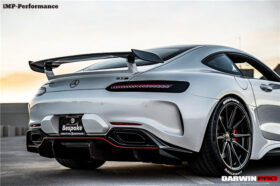 DarwinPRO 2015-2021 Mercedes Benz AMG GT & GTS & GTC Coupe Only IMP Carbon Fiber Trunk Spoiler Wing - image 9