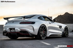 DarwinPRO 2015-2021 Mercedes Benz AMG GT & GTS & GTC Coupe Only IMP Carbon Fiber Trunk Spoiler Wing - image 3