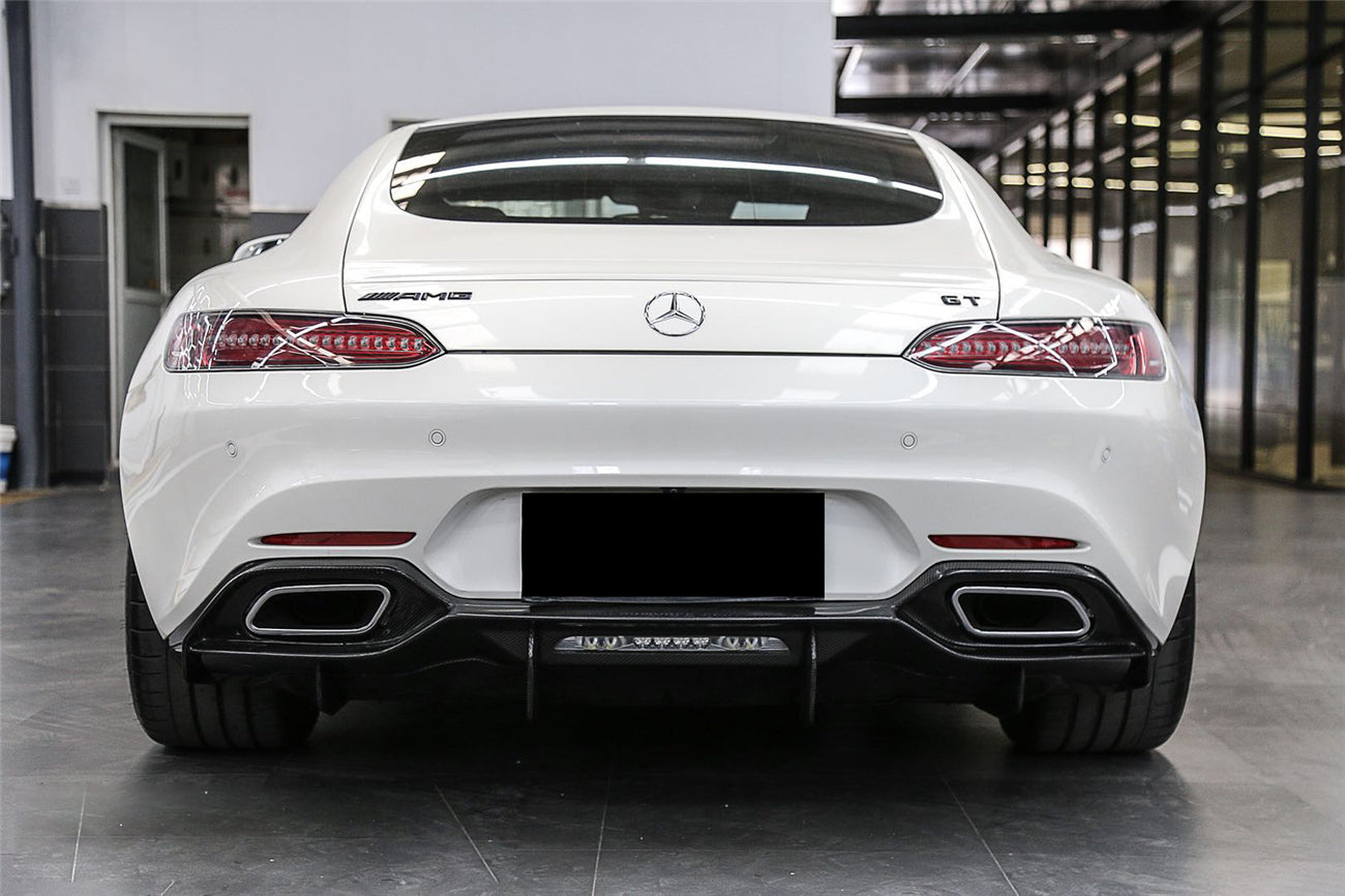 DarwinPRO 2015-2021 Mercedes Benz AMG GT GTS IMP Carbon Fiber Rear Diffuser