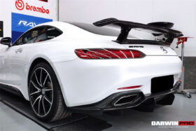 DarwinPRO 2015-2021 Mercedes Benz AMG GT GTS IMP Carbon Fiber Rear Diffuser - image 5