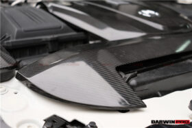 DarwinPRO 2015-2020 Mercedes Benz AMG GT GTS Autoclave Carbon Fiber Engine Cover Replacement - image 8