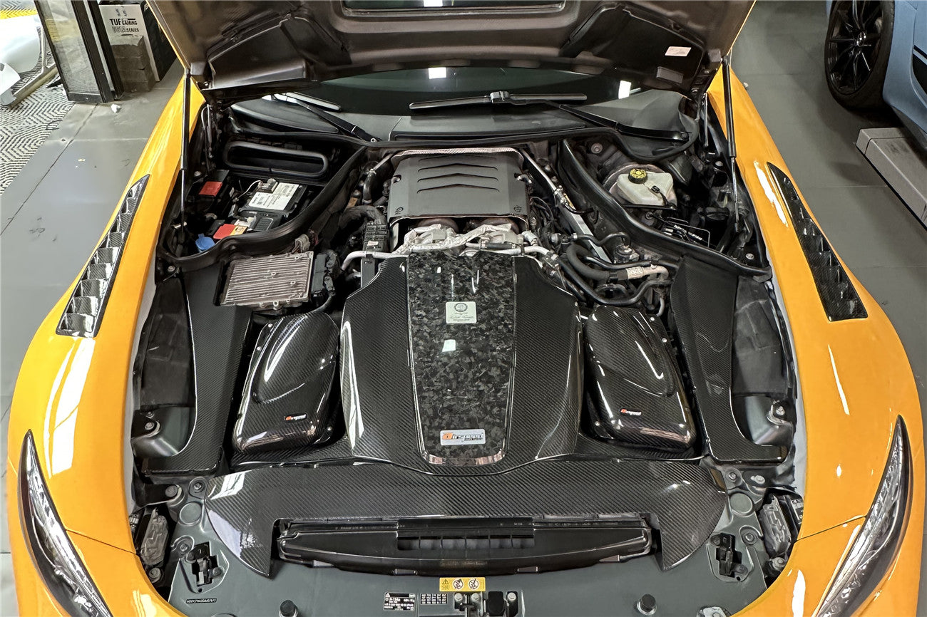 DarwinPRO 2015-2020 Mercedes Benz AMG GT | GTS |GTC Autoclave Carbon Fiber Radiator Cover Repalcement