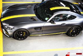 DarwinPRO 2015-2018 Mercedes Benz AMG GT & GTS Carbon Fiber Side Skirts Splitters - image 2