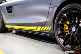 DarwinPRO 2015-2018 Mercedes Benz AMG GT & GTS Carbon Fiber Side Skirts Splitters - image 3