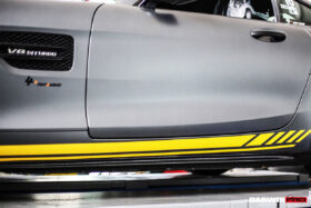 DarwinPRO 2015-2018 Mercedes Benz AMG GT & GTS Carbon Fiber Side Skirts Splitters - image 4