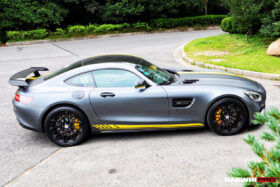 DarwinPRO 2015-2018 Mercedes Benz AMG GT & GTS Carbon Fiber Side Skirts Splitters - image 6