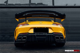 DarwinPRO 2015-2021 Mercedes Benz AMG GT | GTS Partial Carbon Fiber Rear Bumper With Exhaust Tips Darwinpro IMPII Design - image 4