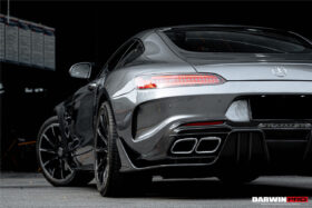 DarwinPRO 2015-2021 Mercedes Benz AMG GT | GTS Partial Carbon Fiber Rear Bumper With Exhaust Tips Darwinpro IMPII Design - image 7
