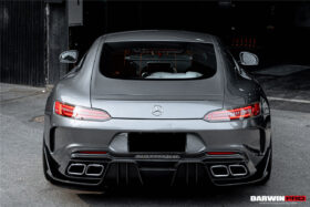 DarwinPRO 2015-2021 Mercedes Benz AMG GT | GTS Partial Carbon Fiber Rear Bumper With Exhaust Tips Darwinpro IMPII Design - image 8