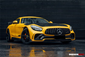DarwinPRO 2015-2021 Mercedes Benz AMG GT | GTS | GTC Partial Carbon Fiber Front Bumper Darwinpro IMPII Design - image 4