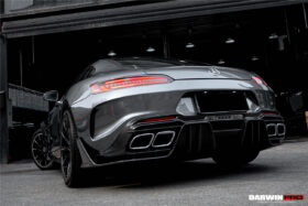 DarwinPRO 2015-2021 Mercedes Benz AMG GT | GTS Partial Carbon Fiber Rear Bumper With Exhaust Tips Darwinpro IMPII Design - image 6
