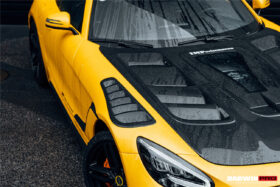 DarwinPRO 2015-2021 Mercedes Benz AMG GT | GTS | GTC | GTR Carbon Fiber Hood DarwinPRO IMPII Design - image 3