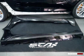 DarwinPRO 2017-2021 Mercedes Benz AMG GTR ONLY Carbon Fiber Side Skirts DarwinPRO (iMP Design) - image 7