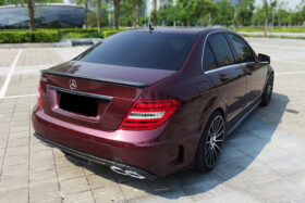 DarwinPRO 2008-2014 Mercedes Benz C Class W204 Sedan Trunk Spoiler - image 2