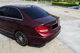 DarwinPRO 2008-2014 Mercedes Benz C Class W204 Sedan Trunk Spoiler - image 3