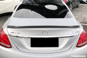 DarwinPRO 2015-2021 Mercedes Benz C-Class W205 Sedan PS Style Trunk Spoiler - image 3