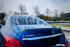 DarwinPRO 2015-2021 Mercedes Benz C-Class W205 Sedan Trunk Spoiler - image 5