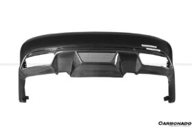 DarwinPRO 2008-2014 Mercedes Benz C Class W204 P Style Rear Bumper with Exhaust tips - image 10
