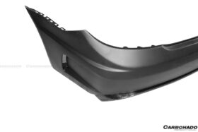 DarwinPRO 2008-2014 Mercedes Benz C Class W204 P Style Rear Bumper with Exhaust tips - image 8