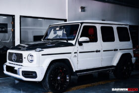 DarwinPRO 2008-2018 Mercedes Benz W463 G Wagon IMP Style Carbonf Fiber Hood | Fits G500, G550, G63 AMG, G65 AMG - image 2