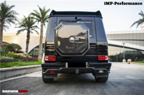 DarwinPRO 2008-2018 Mercedes Benz W463 G Wagon IMP Style Carbon Fiber Rear Roof Spoiler | Fits G500, G550, G63 AMG, G65 AMG - image 3
