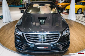 DarwinPro Aerodynamics DarwinPRO Benz W222 Sedan iMP Design Carbon Fiber Hood Fits S450, S550, S560, S63AMG, S65AMG - Image 2