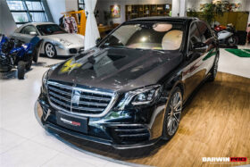 DarwinPro Aerodynamics DarwinPRO Benz W222 Sedan iMP Design Carbon Fiber Hood Fits S450, S550, S560, S63AMG, S65AMG - Image 4