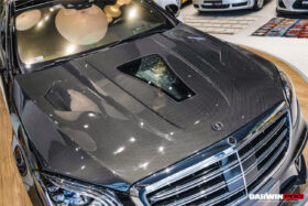 DarwinPro Aerodynamics DarwinPRO Benz W222 Sedan iMP Design Carbon Fiber Hood Fits S450, S550, S560, S63AMG, S65AMG - Image 7