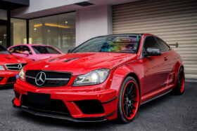 DarwinPRO 2012-2014 Mercedes Benz W204 C63 AMG BKSS Style Hood - image 8