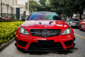 DarwinPRO 2012-2014 Mercedes Benz W204 C63 AMG BKSS Style Hood - image 9