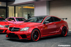 DarwinPRO 2012-2014 Mercedes Benz W204 BKSS Style Wide Full Body Kit DarwinPRO (BKSS) Fits C63 AMG Coupe - image 3
