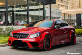 DarwinPRO 2012-2014 Mercedes Benz W204 BKSS Style Wide Full Body Kit DarwinPRO (BKSS) Fits C63 AMG Coupe - image 6