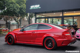 DarwinPRO 2012-2014 Mercedes Benz W204 BKSS Style Wide Full Body Kit DarwinPRO (BKSS) Fits C63 AMG Coupe - image 8