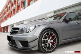 DarwinPRO 2012-2014 Mercedes Benz W204 Wide Full Body Kit DarwinPRO (BKSS) Fits C63 AMG Sedan - image 7