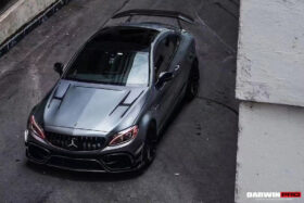 DarwinPRO 2015-2021 Mercedes Benz W205 C63 C63S AMG BKSS Style Hood - image 8