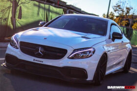 DarwinPRO 2015-2021 Mercedes Benz W205 C63 C63S AMG BKSS Style Hood - image 6