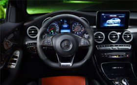 DarwinPRO 2015-2021 Mercedes Benz W205 C63 S AMG Sedan Dry Carbon Fiber Interior - image 1