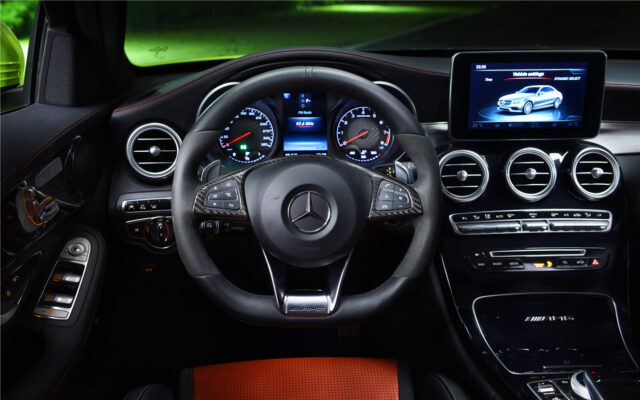 DarwinPRO 2015-2021 Mercedes Benz W205 C63 S AMG Sedan Dry Carbon Fiber Interior