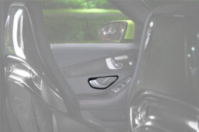 DarwinPRO 2015-2021 Mercedes Benz W205 C Class GLC X253 Carbon Fiber Interior Door Handle Cover Trim - image 1