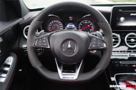 DarwinPRO 2015-2021 Mercedes Benz W205 C63 AMG Carbon Fiber Interior Steering wheel Trim - image 5