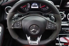DarwinPRO 2015-2021 Mercedes Benz W205 C63 AMG Carbon Fiber Interior Steering wheel Trim - image 8