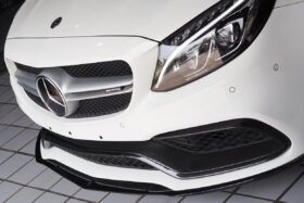 DarwinPRO 2015-2021 Mercedes Benz W205 C63 S AMG Carbon Fiber Front Canards - image 2