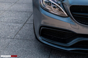 DarwinPRO 2015-2021 Mercedes Benz W205 C63 S AMG Carbon Fiber Front Canards - image 10