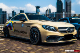 DarwinPRO 2015-2021 Mercedes Benz W205 C63 S AMG Coupe BKSS Style Carbon Fiber Front Lip - image 9